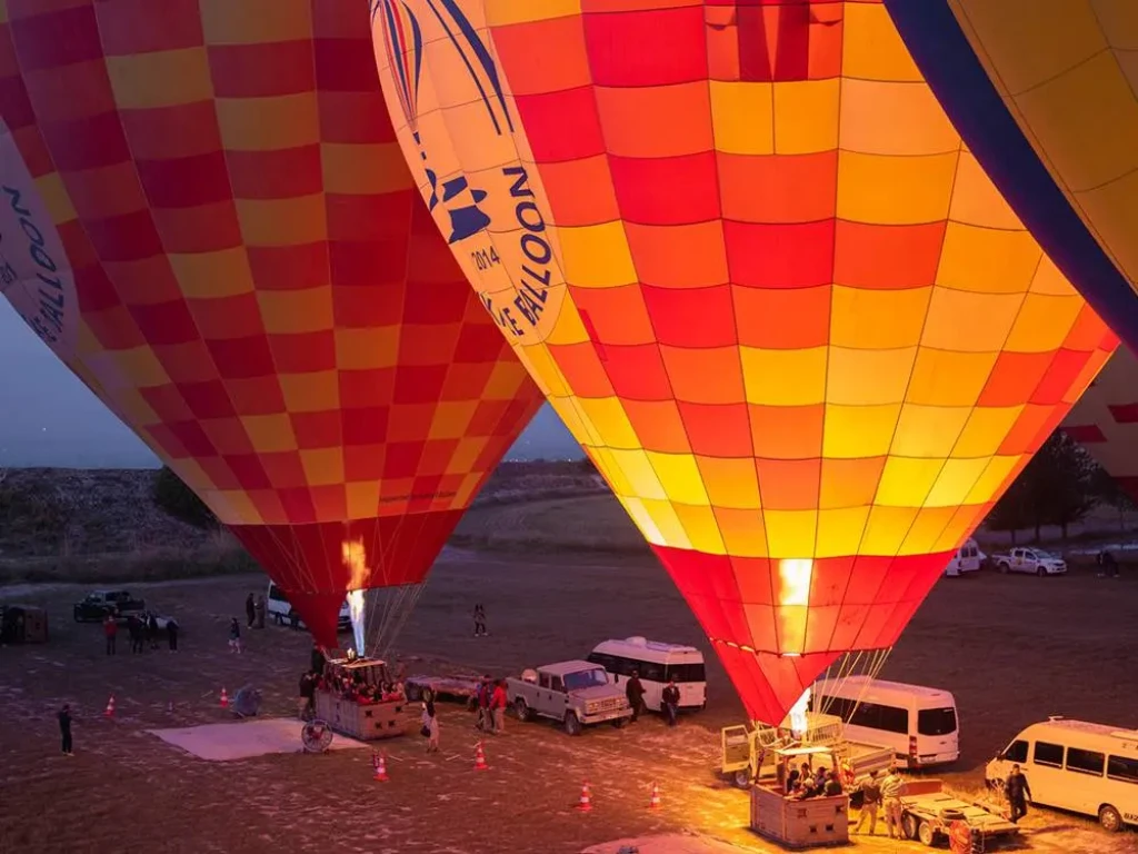 Pamukkale Day Tour with Hot Air Balloon from Antalya