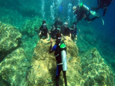Antalya Scuba Diving Tour with Lunch, 2 Dives & Pickup