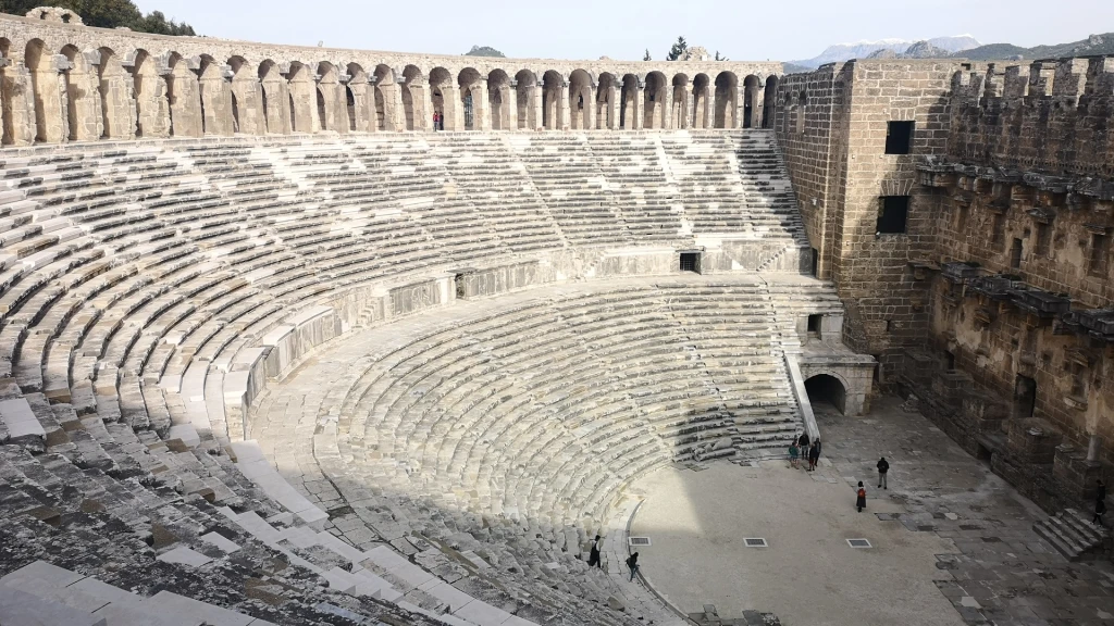 Antalya Side, Perge & Aspendos Tour with Waterfall Visit