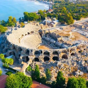 Antalya Side, Perge & Aspendos Tour with Waterfall Visit