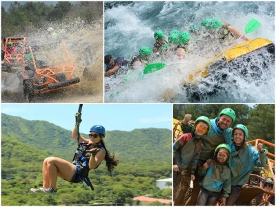 Antalya Rafting, Jeep Safari & Zipline Tour