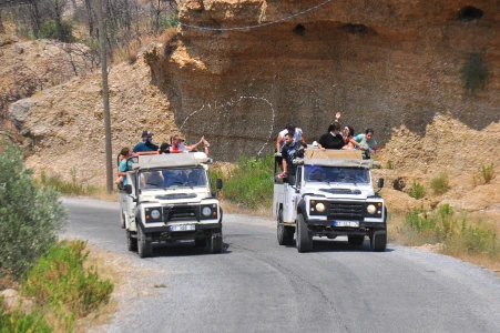 Super Combo Rafting, Jeep Safari, Quad, Zipline & Canyon View
