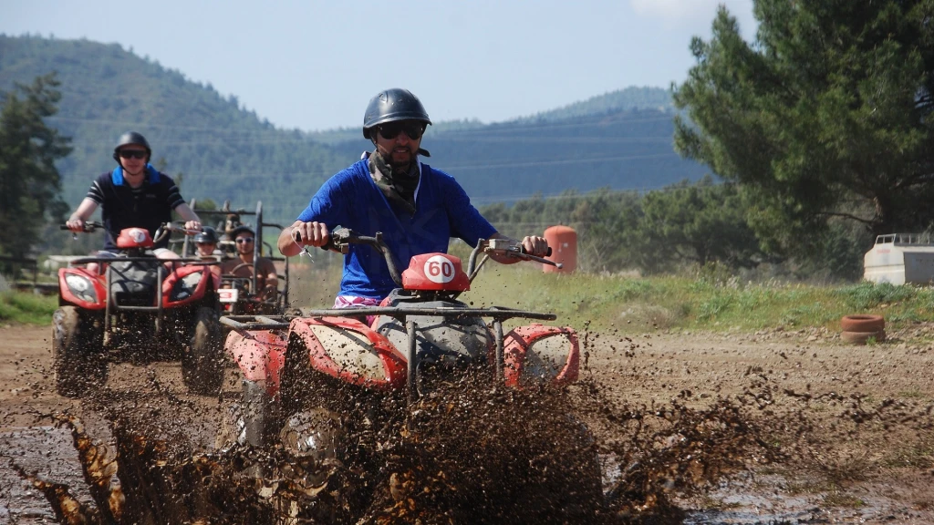Super Combo Rafting, Jeep Safari, Quad, Zipline & Canyon View