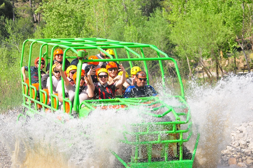 Antalya Combo Tour With Monster Jeep, Rafting, & Zipline