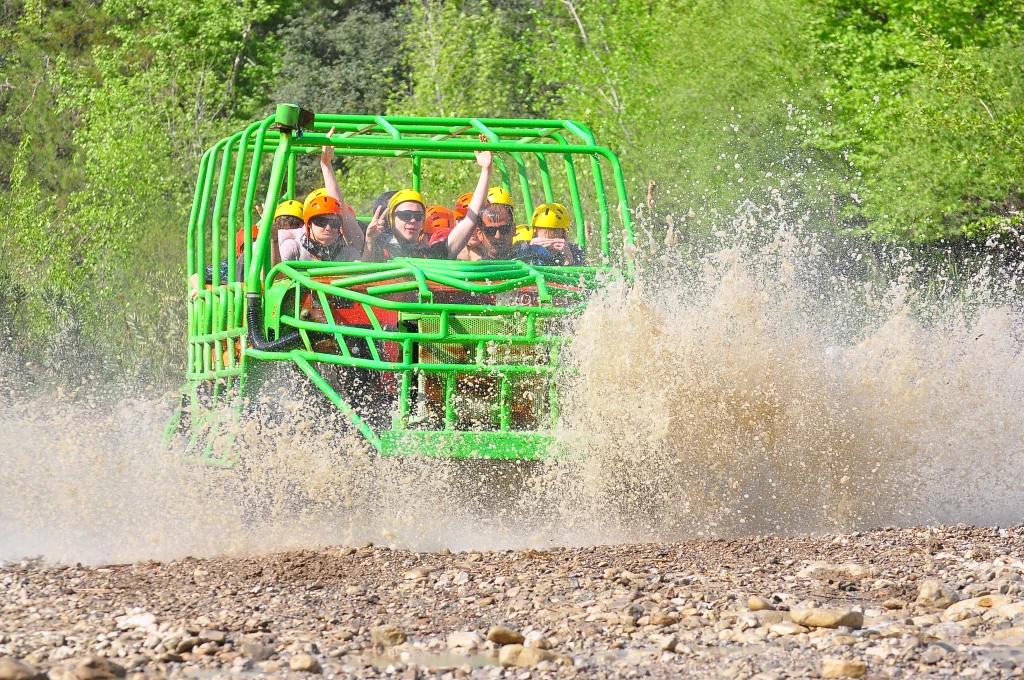 Antalya Combo Tour With Monster Jeep, Rafting, & Zipline