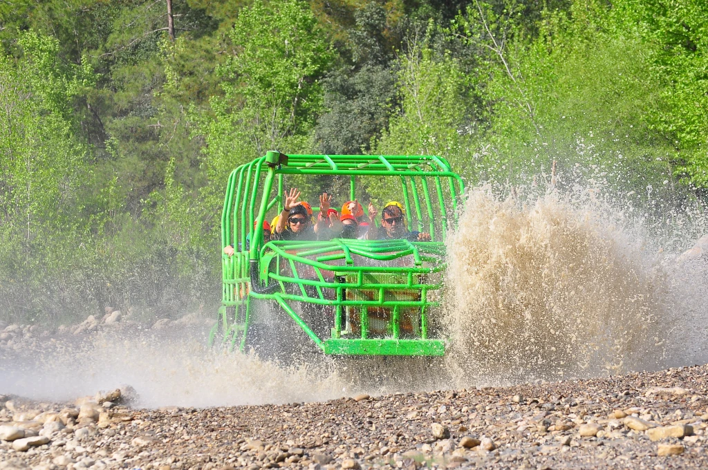 Antalya Combo Tour With Monster Jeep, Rafting, & Zipline