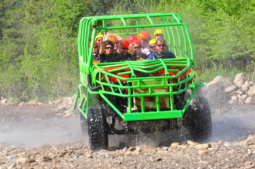 Antalya Combo Tour With Monster Jeep, Rafting, & Zipline