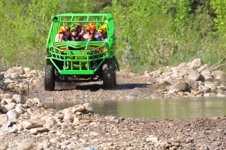 Antalya Combo Tour With Monster Jeep, Rafting, & Zipline