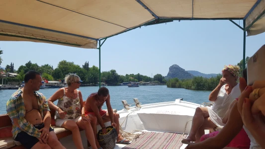 Dalyan Boat Trip with Mud Baths and Turtle Beach from Dalyan