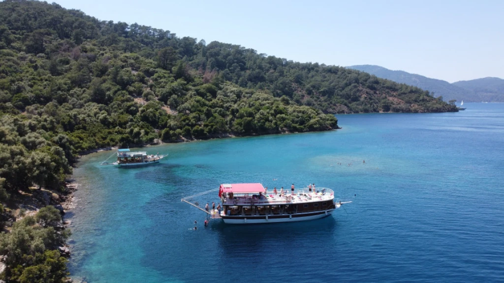 Gocek 12 Islands Cruise with Lunch & Transfer from Sarıgerme