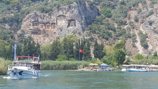 Classic Dalyan Boat Trip from Sarıgerme (with Mud Baths & Turtle Beach)