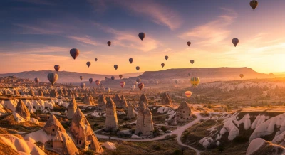 Guia de Passeio de Balão de Ar Quente na Capadócia: Vistas do Amanhecer e Experiências Locais
