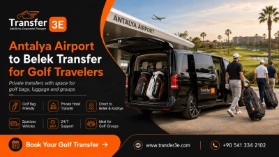 Antalya Airport to Belek Golf Transfer | Golf Bag Transport