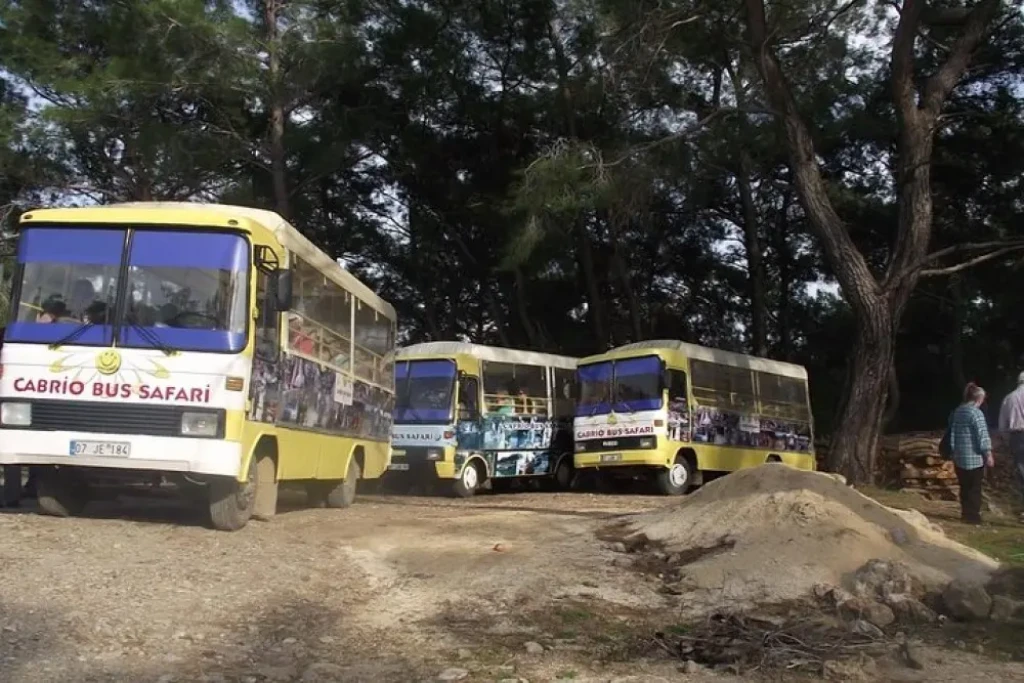 Side Cabrio Bus Nature & Culture Tour with Green Canyon Cruise