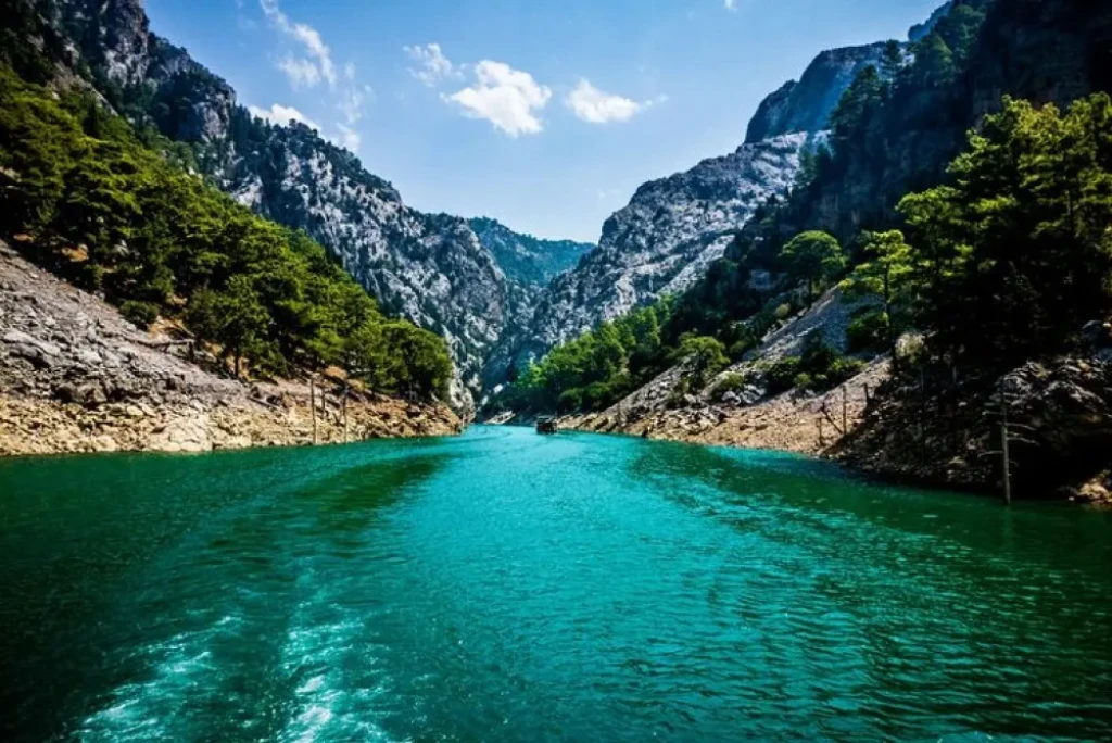 Side Cabrio Bus Nature & Culture Tour with Green Canyon Cruise