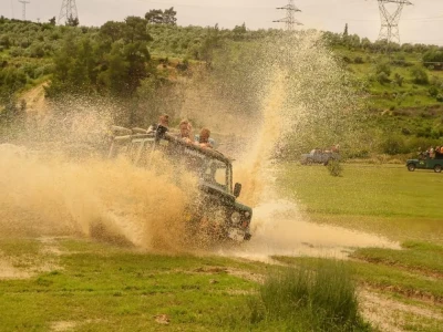 Side Jeep Safari, Green Canyon Boat Trip & Lunch