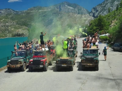 Side Jeep Safari, Green Canyon Boat Trip & Lunch