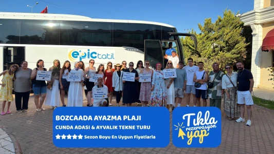 Bozcaada Assos Cunda Adası ve Ayvalık Tekne Turu /  1 Gece Otel Konaklamalı / İstanbul, Gebze ve Bur...