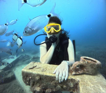 Side Scuba Diving: Underwater Museum Experience
