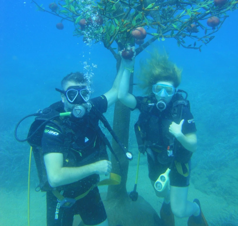 Side Scuba Diving: Underwater Museum Experience