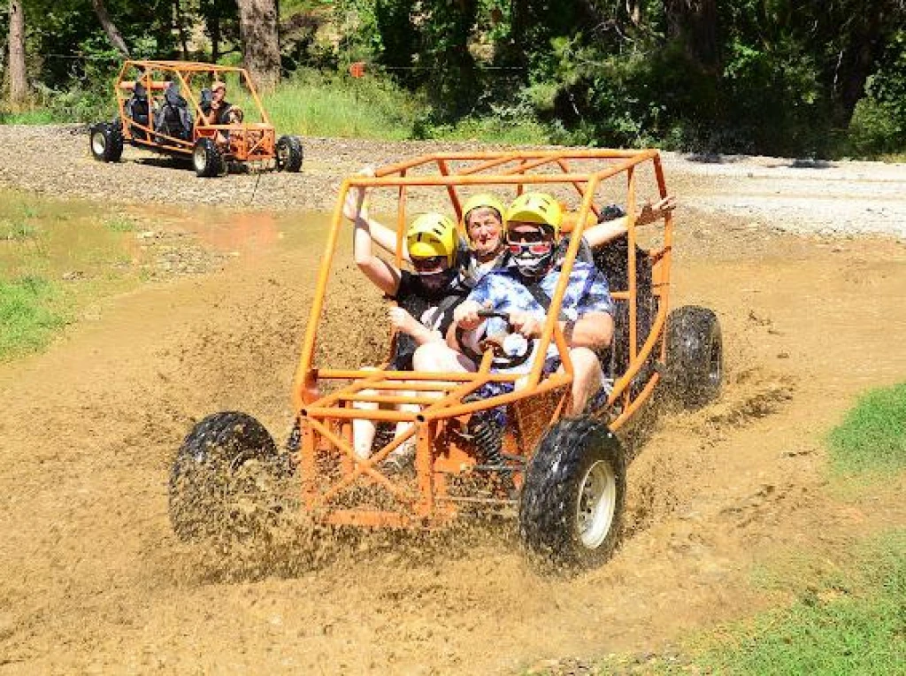 Side Combo Tour: Rafting, Zipline & ATV Safari