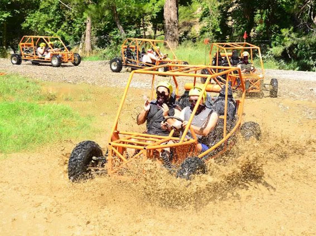 Side Combo Tour: Rafting, Zipline & ATV Safari