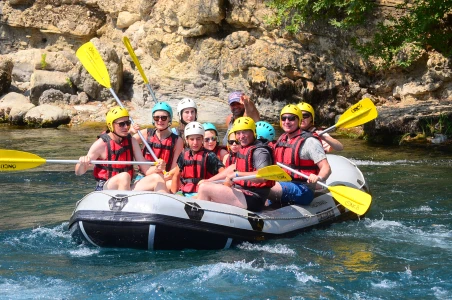 Side 4-in-1 Combo Tour: Rafting, Jeep Safari, Quad & Zipline
