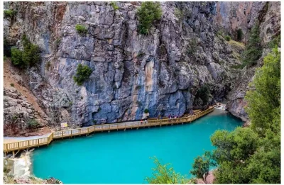 Kısıklı Kanyonu Kaklık Mağarası Pamukkale Turu 1 Gece Konaklamalı
