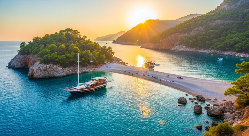 An Unforgettable Day in Adrasan with the Suluada Boat Tour Departing from Antalya