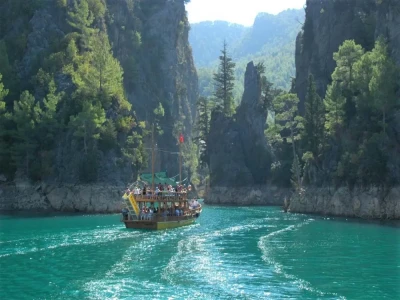 Green Canyon Boat Trip from Alanya with Lunch & Soft Drinks