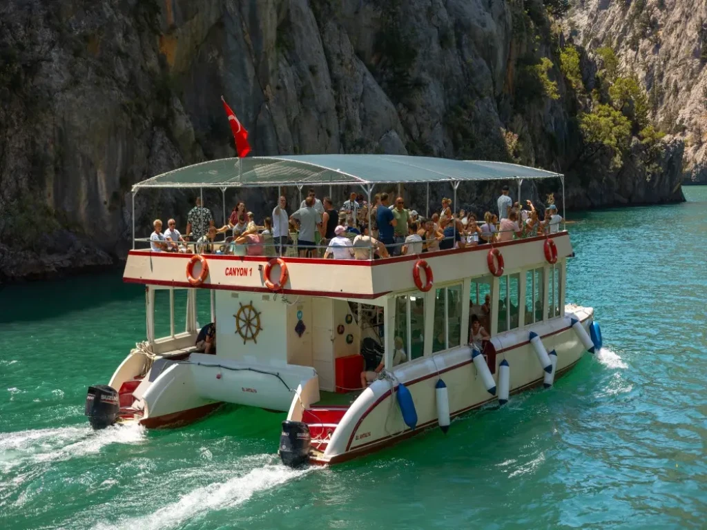 Green Canyon Boat Trip from Alanya with Lunch & Soft Drinks
