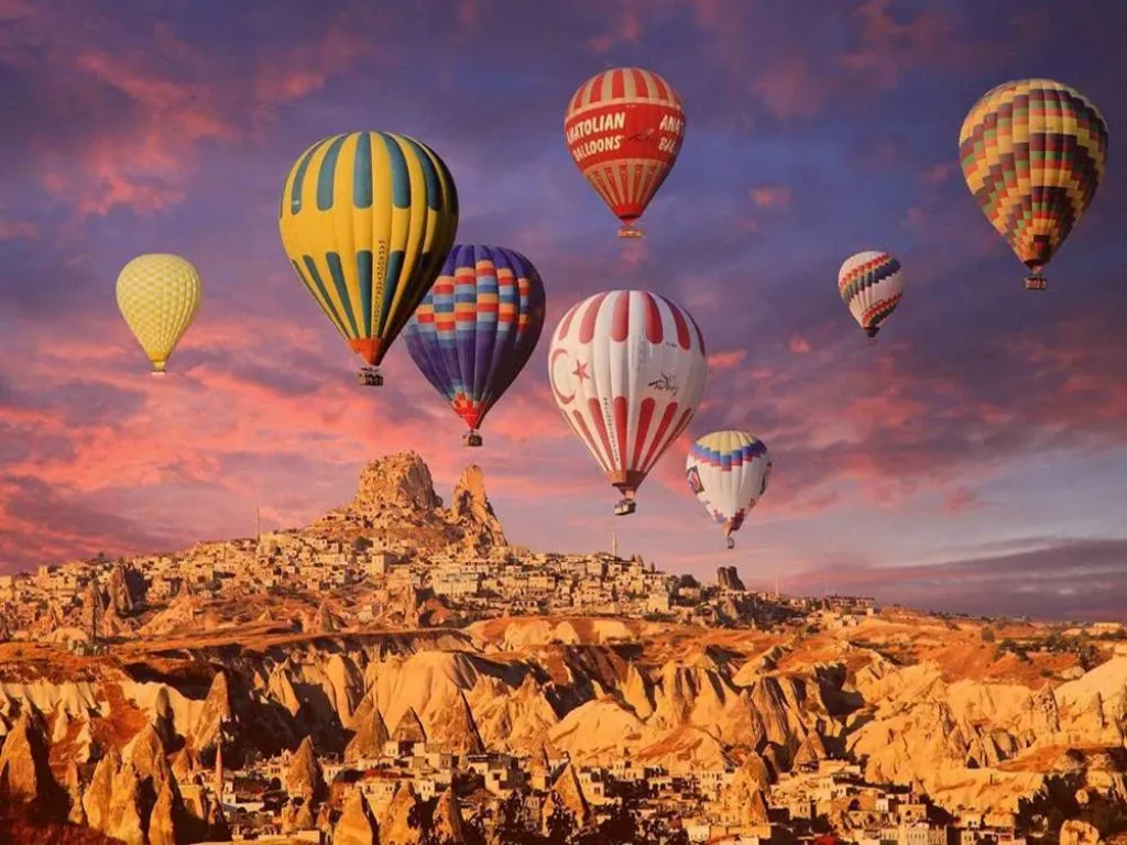 Alanya Cappadocia 2-Day Cave Hotel & Balloon Tour