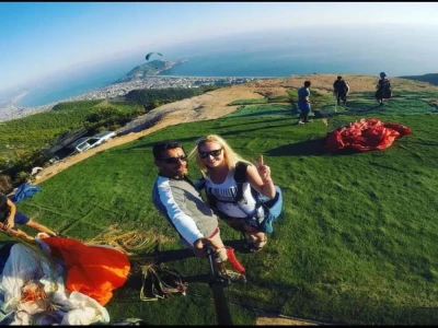 Tandem Paragliding Flight to Cleopatra Beach from Alanya