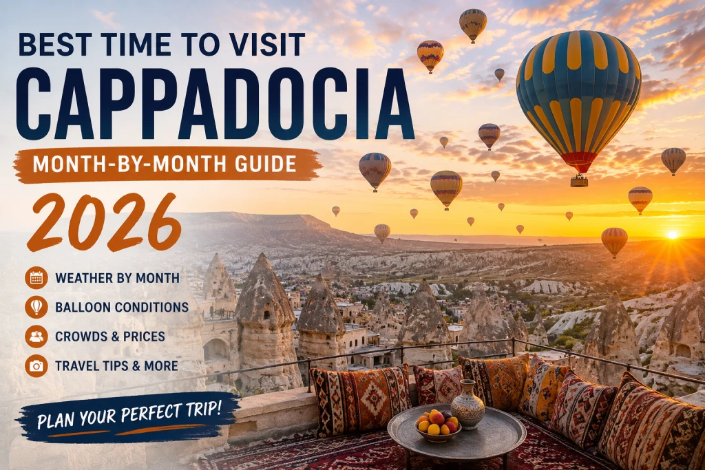 Best Time to Visit Cappadocia (Month-by-Month Guide 2026)