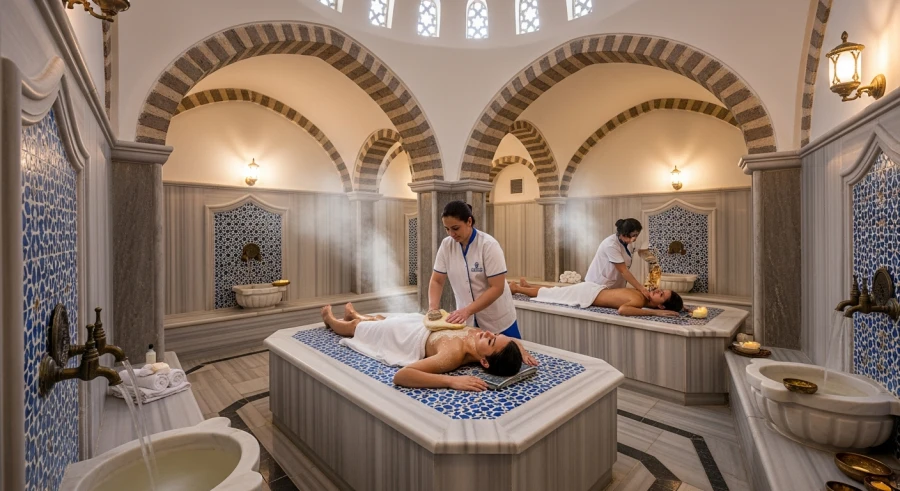 Belek Turkish Bath with Scrub, Peeling and Oil Massage