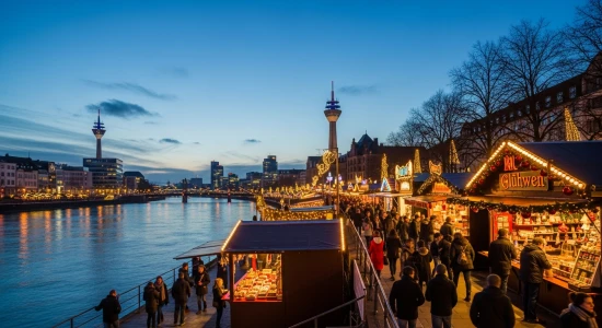 Ren Nehri’nde Noel Pazarları (DUS-STR)