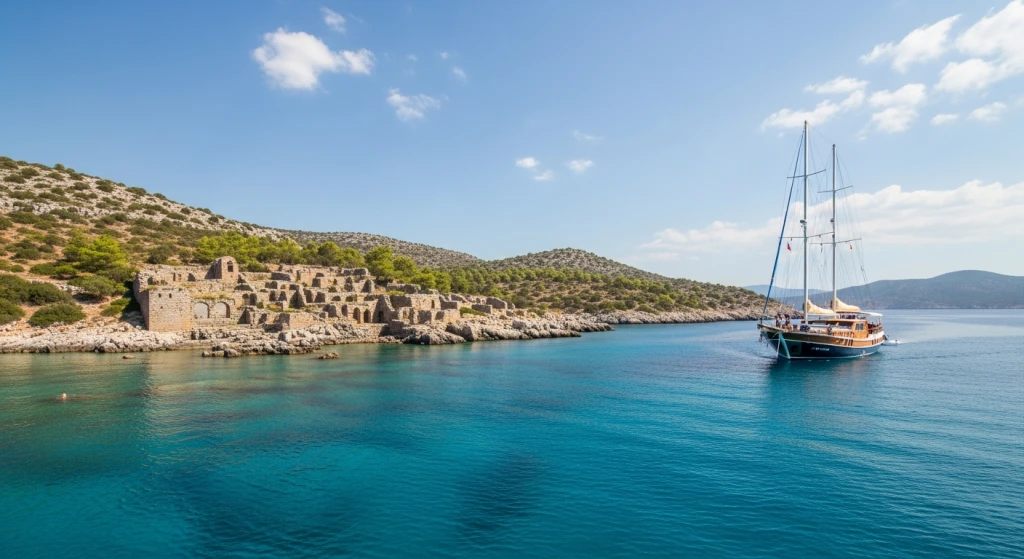 Tam Gün Kekova Tekne Turu Transfersiz