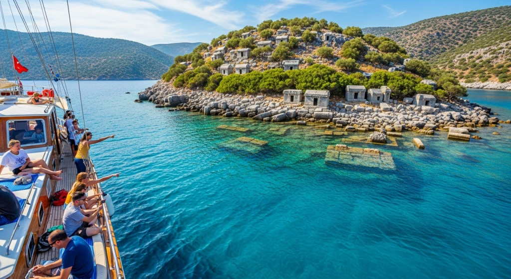 Tam Gün Kekova Tekne Turu Transfersiz