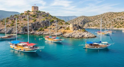 Tam Gün Kekova Tekne Turu Transfersiz