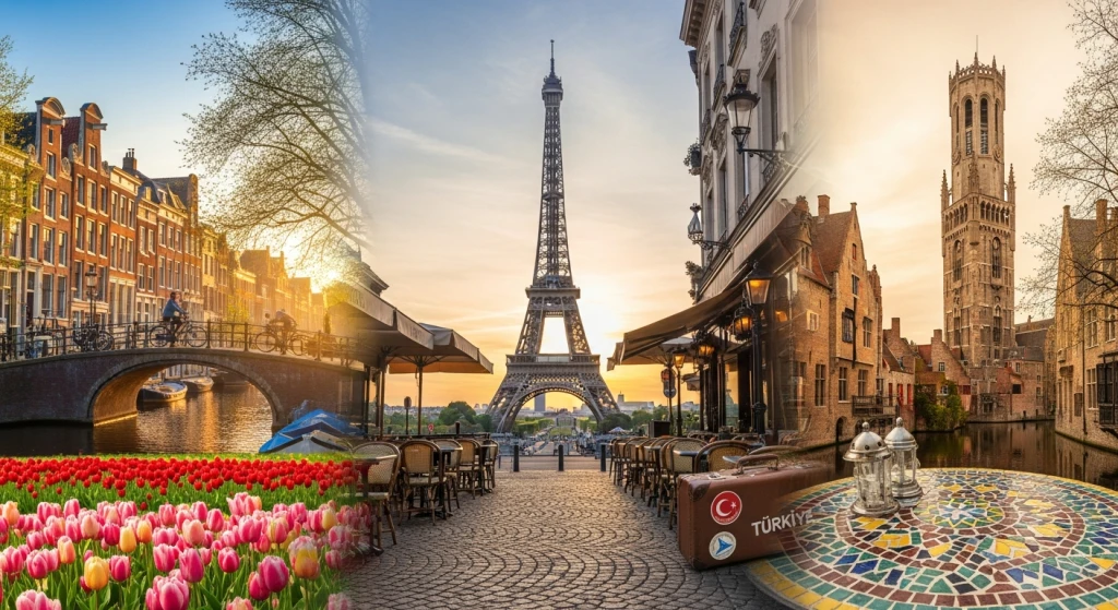 Benelüks ve Paris’te Yapılacak En Güzel 10 Şey: 7 Gece Gezi Rehberi