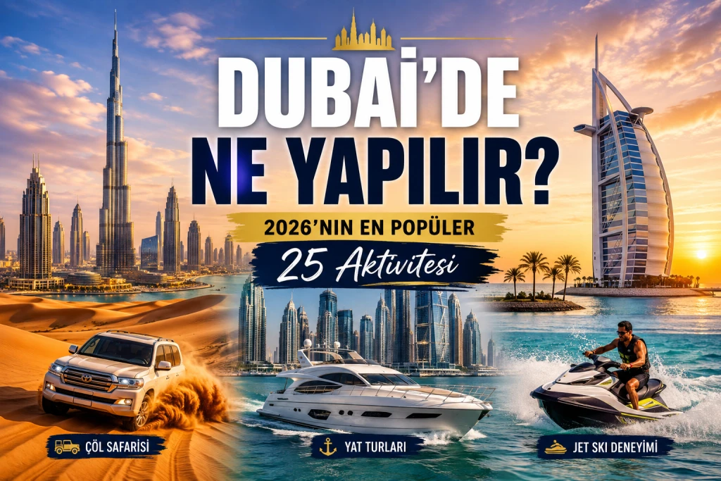 Dubai'de Ne Yapılır? 2026'nın En Popüler 25 Aktivitesi