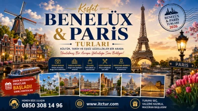 Benelüx & Paris Turları
