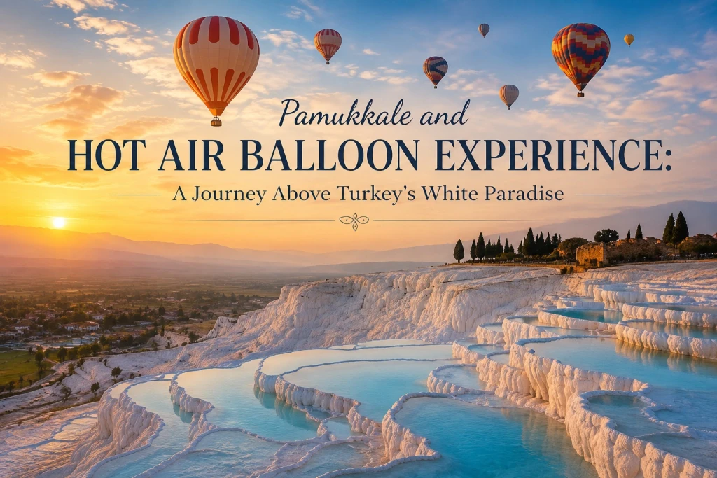 Pamukkale and Hot Air Balloon Experience: A Journey Above Turkey’s White Paradise