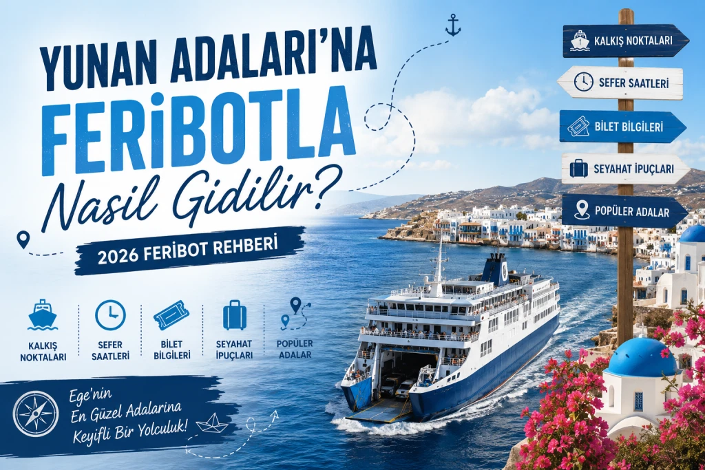 Yunan Adaları'na Feribotla Nasıl Gidilir?