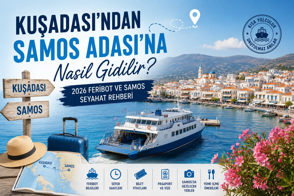 Kuşadası'ndan Samos Adası'na Nasıl Gidilir? 2026 Feribot ve Samos Seyahat Rehberi