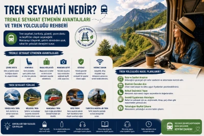 Tren Seyahati Nedir? Trenle Seyahat Etmenin Avantajları ve Tren Yolculuğu Rehberi