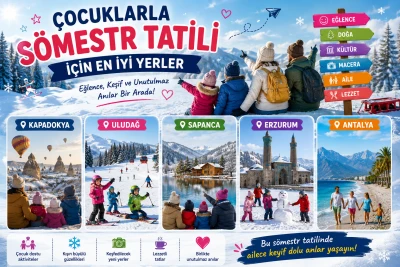 Çocuklarla Sömestr Tatili İçin En İyi Yerler