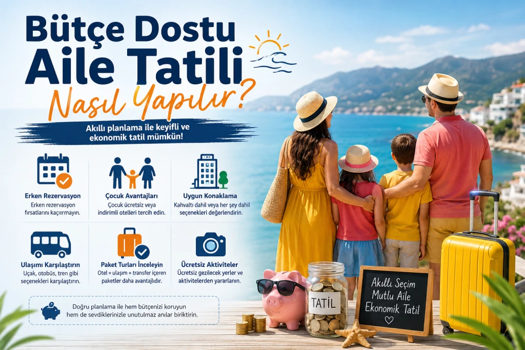 Bütçe Dostu Aile Tatili Nasıl Yapılır?