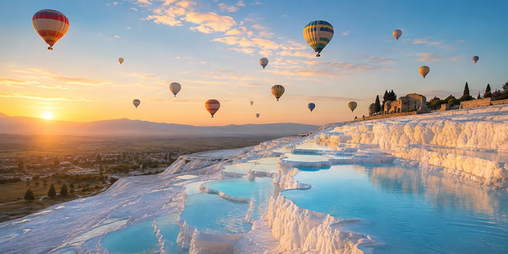 Pamukkale Day Tour from Kusadasi – Hierapolis & Travertines