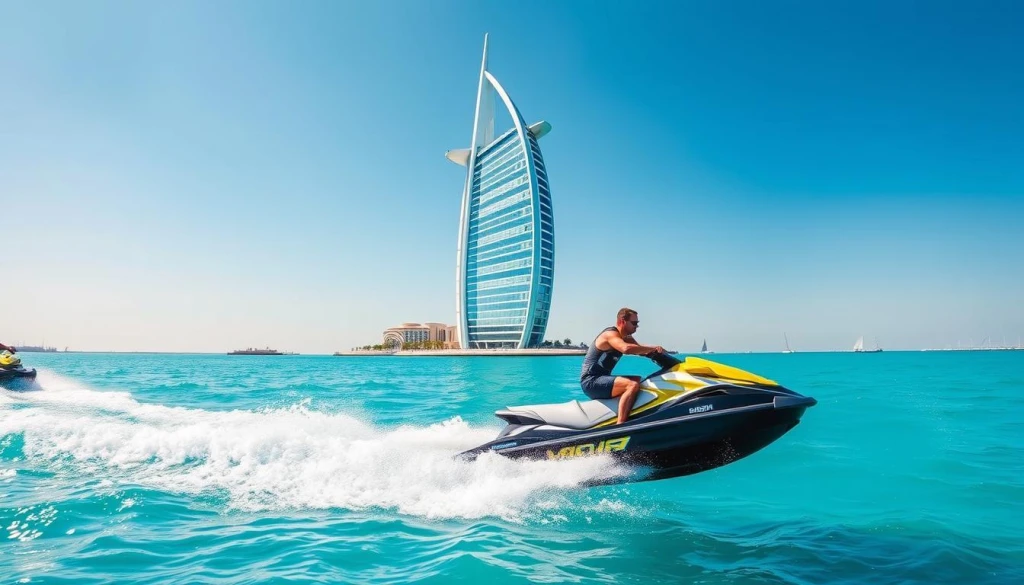 Ghid pentru jet ski în Dubai: Unde se poate practica și cum se face rezervarea?